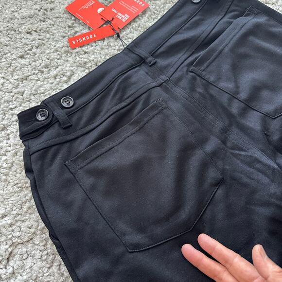 Men's YoungLA Dapper Dress Pants 34x32 Black NWT - Picture 5 of 8